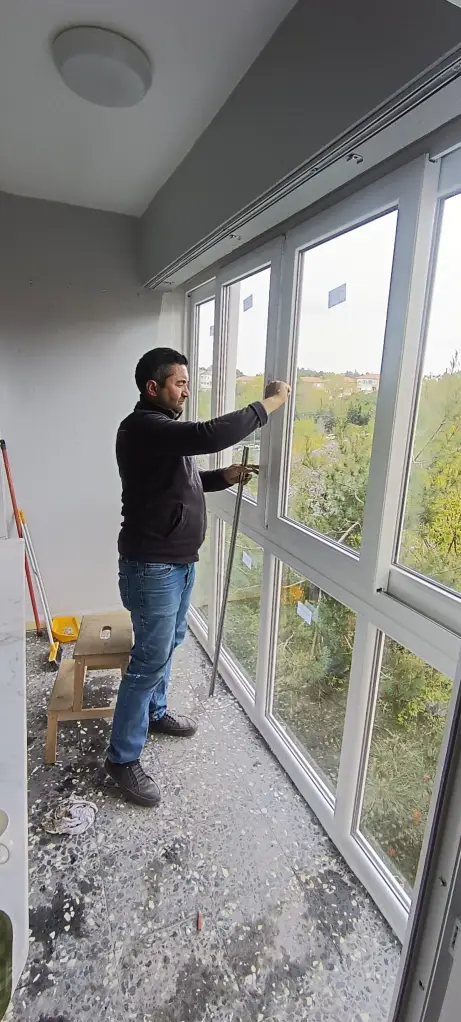 Pimapen, panjur ve cam balkon servis çalışması