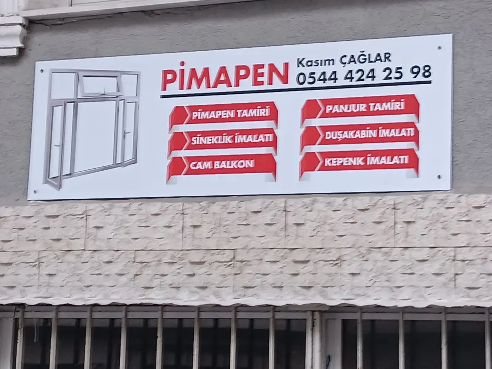 Pimapen, panjur ve cam balkon servis çalışması